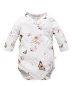 Body dla niemowląt - Yosoy Body niemowlęce bawełna organiczna Butterflies, Rozmiar: 56 - miniaturka - grafika 1