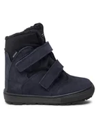 Buty dla chłopców - Mrugała Kozaki Iwo 7281/4 Granatowy - miniaturka - grafika 1