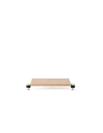 Głośniki - stojaki i akcesoria - Norstone Copenhagen Base Oak/Black – podstawa modułowego stolika Hi‑Fi, wysokość 6 cm Oak - miniaturka - grafika 1