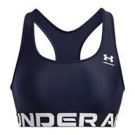 Bielizna sportowa damska - Biustonosz treningowy Under Armour HG Authentics Mid Branded - miniaturka - grafika 1