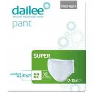 Pieluchy dla dorosłych - DAILEE Pant Premium Super Majtki chłonne XL, 15szt. - miniaturka - grafika 1