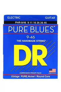 DR PHR 9-42 PURE BLUES - STRUNY DO GIT. ELEKTRYCZNEJ - Gitary elektryczne - miniaturka - grafika 1