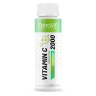 Witaminy i minerały - OstroVit Witamina C 2000 Shot, zielone jabłko - 100 ml - miniaturka - grafika 1