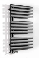 Grzejniki łazienkowe - Grzejnik Łazienkowy 1164X500 Flag Bis Luxrad Czarny Matowy - miniaturka - grafika 1