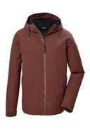 Kurtki męskie - G.I.G.A. DX Męska kurtka funkcyjna/kurtka outdoorowa wodoszczelna z kapturem GW 32 MN JCKT, jesienna kurtka, 4XL, 41867-000 - miniaturka - grafika 1
