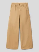 Spodnie i spodenki dla chłopców - Spodnie materiałowe z wpuszczanymi kieszeniami w stylu francuskim - miniaturka - grafika 1