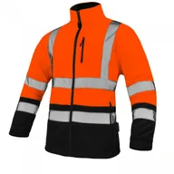 Odzież robocza - Bluza polarowa. Bluza robocza. Odblaskowa. POLAR ORANGE ROZM M - miniaturka - grafika 1