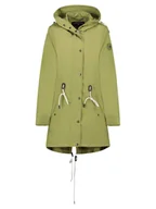 Kurtki damskie - Geographical Norway Parka "Cumi" w kolorze khaki - miniaturka - grafika 1
