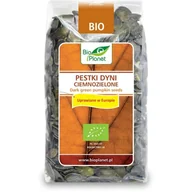 Orzechy i nasiona - Bio Planet PESTKI DYNI CIEMNOZIELONE (UPRAWIANE W EUROPIE) BIO 350 g - - miniaturka - grafika 1