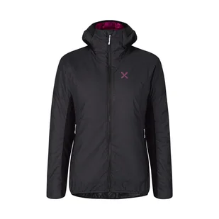 Damska kurtka ocieplana Montura Eiger Jacket Woman nero/intense violet - S - Kurtki damskie - miniaturka - grafika 1