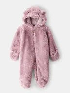 Pajacyki dla niemowląt - carter's Kombinezon polarowy w kolorze jasnoróżowym - miniaturka - grafika 1