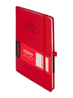 Kalendarze - Kalendarz 2025, A5, czerwony - miniaturka - grafika 1