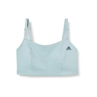 Koszulki sportowe damskie - Top sportowy damski Adidas Yoga Studio Plus Size - miniaturka - grafika 1