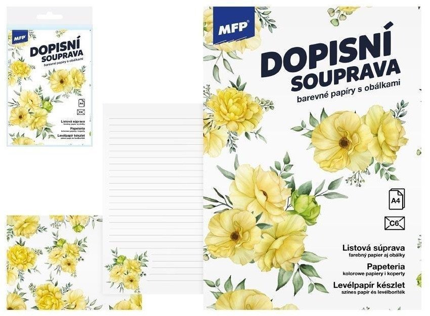 papeteria LUX 5+10 Kwiaty 5550374