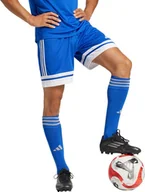 Spodnie sportowe męskie - Spodenki męskie adidas Squadra 25 niebieskie JH3405 L - miniaturka - grafika 1
