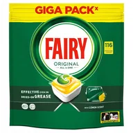 Akcesoria i części do zmywarek - TABLETKI FAIRY A'100 ALL IN ONE LEMON - miniaturka - grafika 1