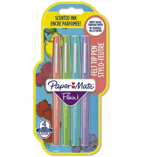 PAPER-MATE Pisaki Flair Pachnące 4 Sztuk - Flamastry - miniaturka - grafika 1