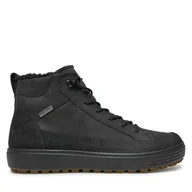 Botki męskie - Trzewiki ECCO Soft 7 Tred M 45044451052 Czarny - miniaturka - grafika 1