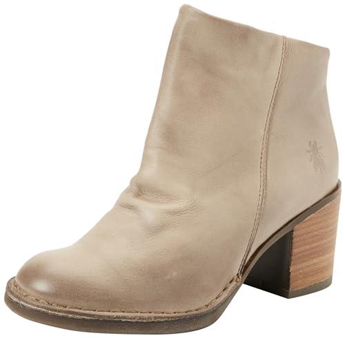 Fly London Damskie botki BELL061FLY, kolor taupe, 42 EU, brązowy (taupe), 9 UK