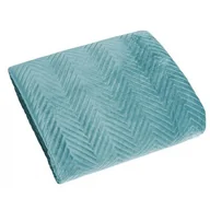 Narzuty - Eurofirany B.B. CHOCZYŃSCY SPÓŁKA JAWNA Narzuta welurowa Sofia, miętowa, 200x220 cm (1100938) - miniaturka - grafika 1