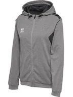 Bluzy damskie - Bluza damska sportowa Hummel Authentic Poly Zip Hoodie Woman r. XS - miniaturka - grafika 1