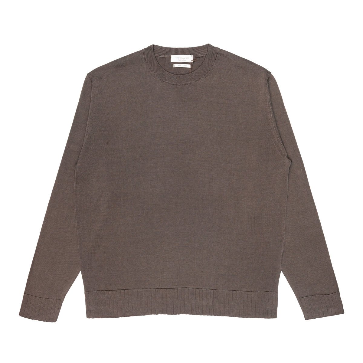 sweter ML męskie wełna & Co Mercerizzato Moka