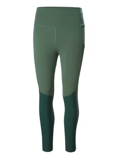Helly Hansen Legginsy funkcyjne "Blaze" w kolorze zielonym - Spodnie sportowe damskie - miniaturka - grafika 1