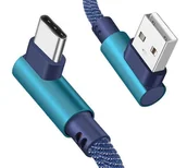 Kable USB - Kabel Usb - Usb C Kątowy Blue KK21U - miniaturka - grafika 1