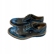 Półbuty męskie - Sneakresy męskie Steve Madden S-pisa Blue Multi 41 - miniaturka - grafika 1