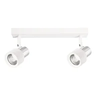 Lampy sufitowe - Biała listwa sufitowa z ruchomymi reflektorami ML9946 z serii CINO - miniaturka - grafika 1