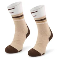 Skarpetki damskie - Termoaktywne skarpety funkcyjne Comodo 35-38, 50% wełny merynosowej, do trekkingu, beżowe Desert Brown dla niej - miniaturka - grafika 1