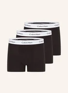 Majtki damskie - Calvin Klein Bokserki Icon Cotton Relaxed Fit, 3 Szt schwarz - miniaturka - grafika 1