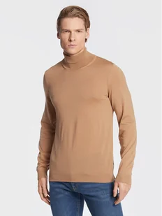 Boss Golf Musso-P 50468262 Brązowy Slim Fit - Swetry męskie - miniaturka - grafika 1