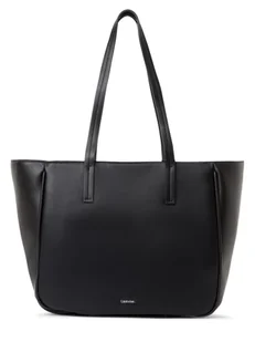 Calvin Klein Damski shopper Kobiety czarny jednolity, ONE SIZE - Torebki damskie - miniaturka - grafika 1