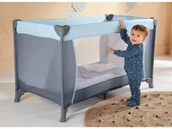 Leżaczki i huśtawki - LUPILU LUPILU Łóżeczko turystyczne niemowlęce 120 x 60 cm, 1 sztuka (Niebieski) 4055334232982 - miniaturka - grafika 1