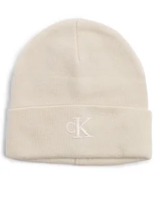 Calvin Klein Jeans Czapka damska Kobiety beżowy jednolity, ONE SIZE - Czapki damskie - miniaturka - grafika 1