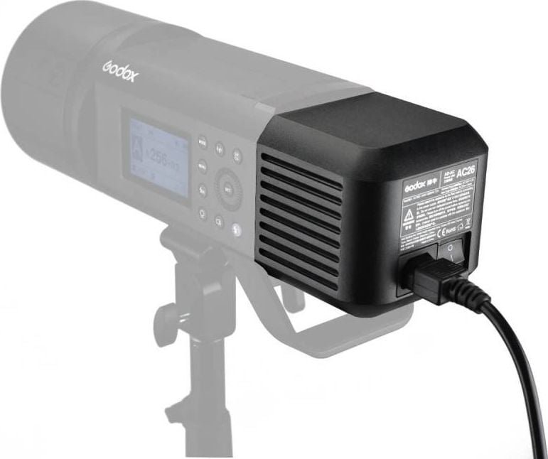 Zasilacz GODOX Zasilacz sieciowy Godox AC26 AC adapter do lamp Godox AD600 Pro