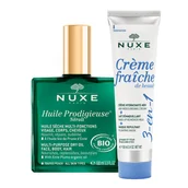 Olejki do ciała i włosów - Zestaw Nuxe Huile Prodigieuse Neroli, suchy olejek do ciała, twarzy i włosów, 100 ml + krem nawilżający 3w1, 100 ml za 1 grosz - miniaturka - grafika 1