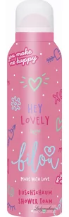 Bilou - Shower Foam - Pianka pod prysznic - Hey Lovely - 200 ml - Kosmetyki do kąpieli - miniaturka - grafika 1