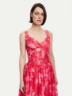 Fracomina Top FR25ST2024W775U6 Różowy Slim Fit - Koszulki i topy damskie - miniaturka - grafika 1