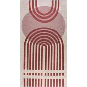 Dywany - Czerwono-biały chodnik odpowiedni do prania 80x200 cm – Vitaus - miniaturka - grafika 1