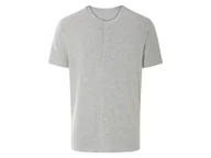 Koszulki męskie - LIVERGY® T-shirt męski z bawełny (Szary, S (44/46)) - miniaturka - grafika 1