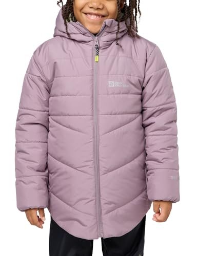 Jack Wolfskin SOLYD INS COAT G płaszcz dziecięcy unisex, dziki kwiat,