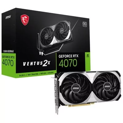 Karta graficzna MSI GeForce RTX 4070 Super Ventus 2X OC 12GB DLSS 3