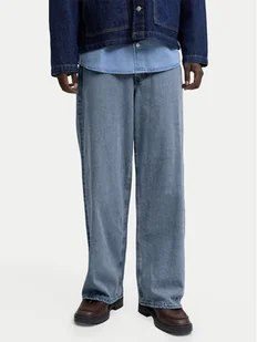Jack&Jones Jeansy Dave Original 12290230 Niebieski Baggy Fit - Spodnie męskie - miniaturka - grafika 1