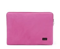 Torby na laptopy - Bombata Velvet Sleeve 13-14" różowy E00871-9 - miniaturka - grafika 1