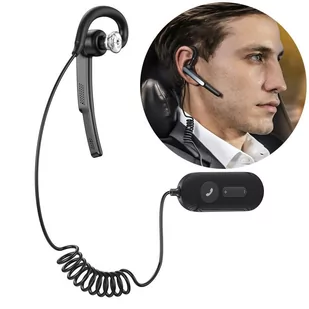 Baseus Covo zestaw słuchawkowy słuchawka Bluetooth 5.0 sterowana głosem czarny (NGA10-A01) hurtel-61591-0 - Słuchawki bluetooth - miniaturka - grafika 1