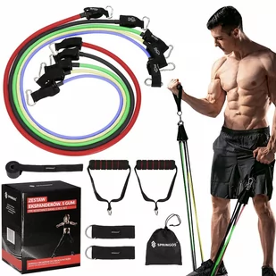 Guma oporowa zestaw 5 szt. taśma do ćwiczeń, ekspander 4,5-22,7 kg FA0134 - Gumy, taśmy, ekspandery - miniaturka - grafika 1