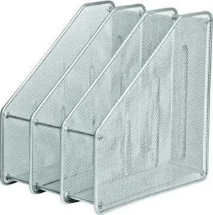 Forofis Pojemnik na czasopisma FOROFIS 91331 srebrny metalowy - Inne meble do salonu - miniaturka - grafika 1