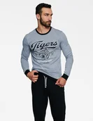 Piżamy damskie - Henderson Burn Piżama Męska Z Długim Rękawem Xxl - miniaturka - grafika 1